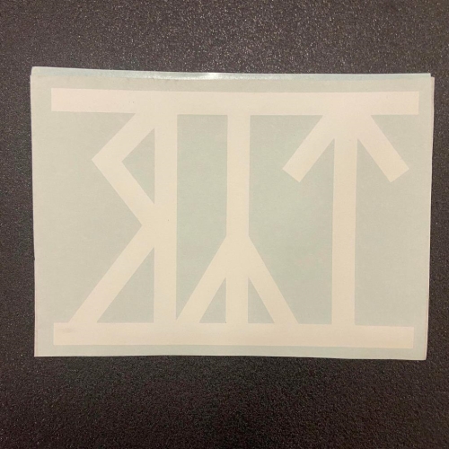 Týr: Car sticker - White - inside - big